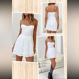 Princess Polly White Mini Dress